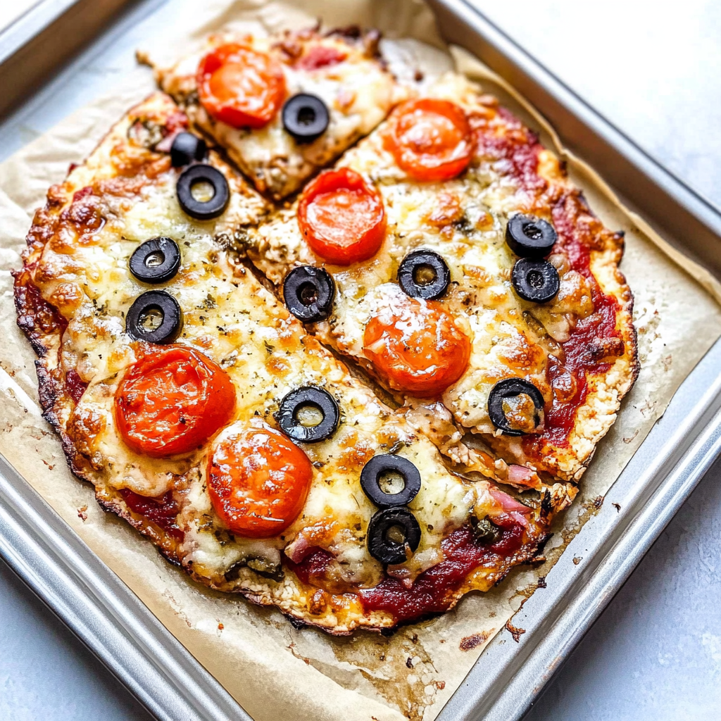 Recipe preparation for Chicken Pizza Crust