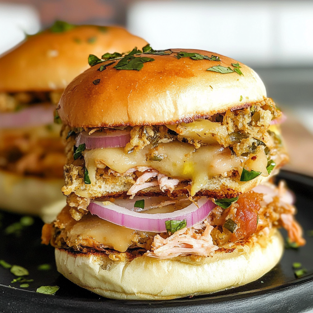Recipe preparation for Slow Cooker Cuban Sliders