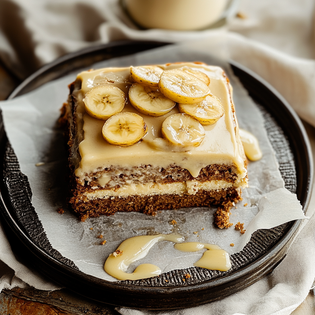 Recipe preparation for Banana Cake