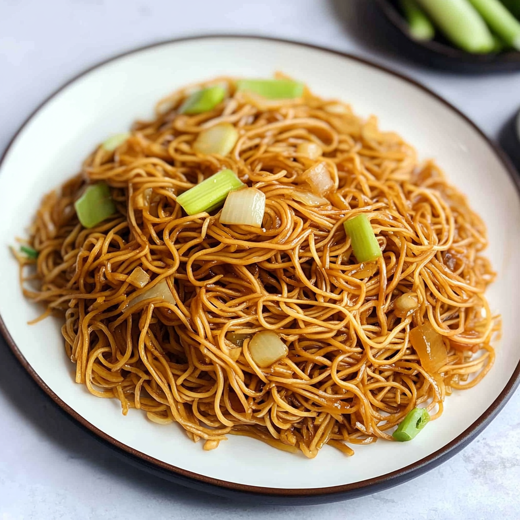 Recipe preparation for Panda Express Chow Mein