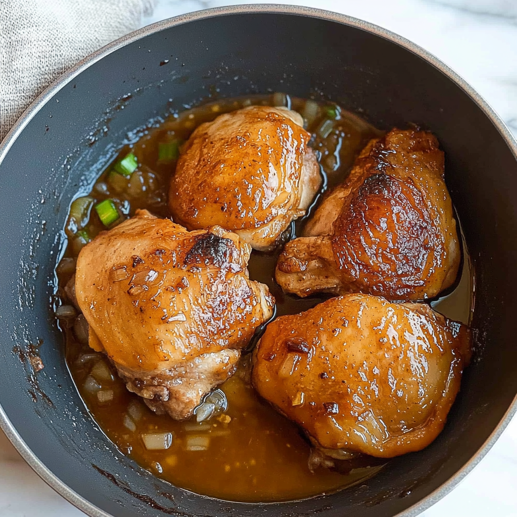 Recipe preparation for Chicken Adobo