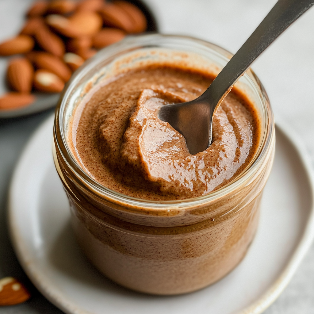 Recipe preparation for Homemade Almond Butter