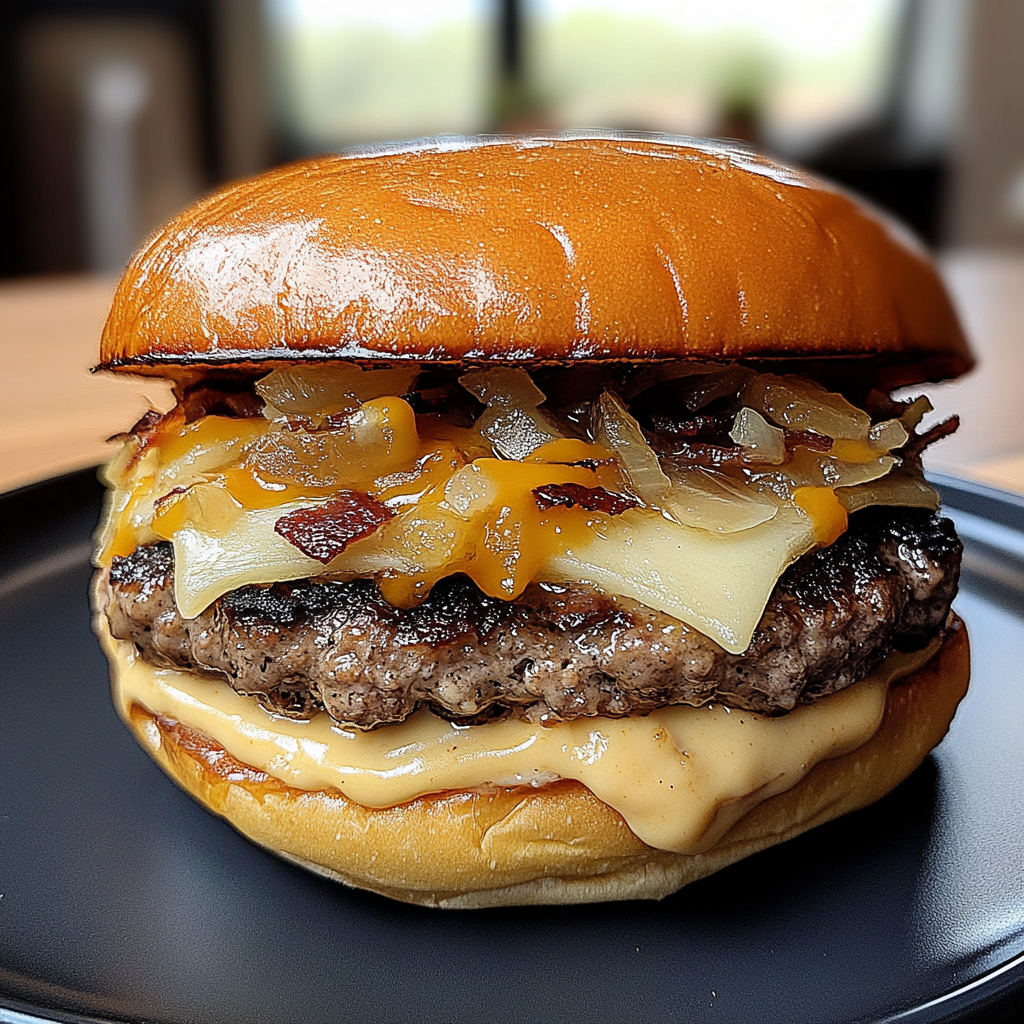 Recipe preparation for smash burger turkey baconnaise