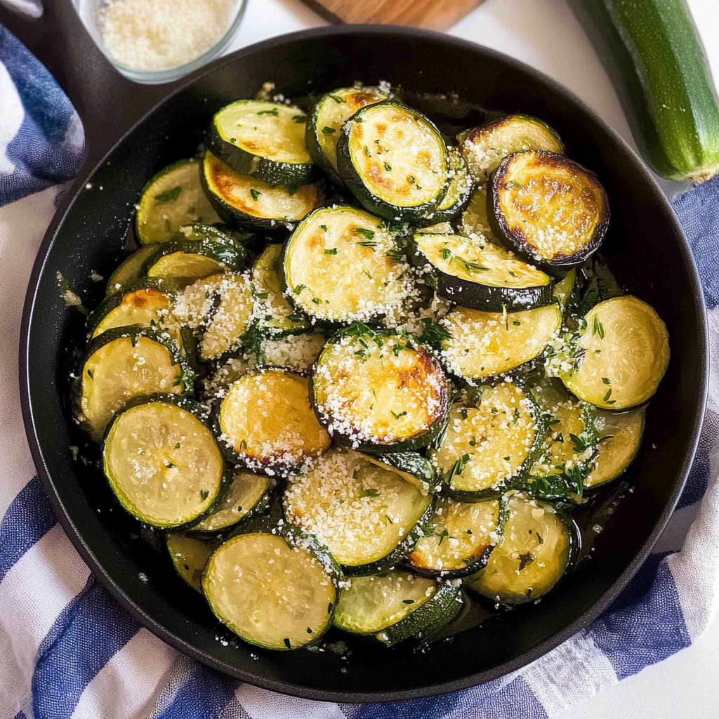 Recipe preparation for Sauteed Zucchini Recipe