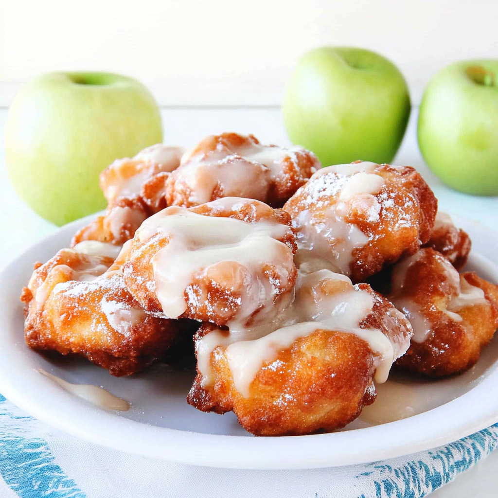 Recipe preparation for apple fritters recipe