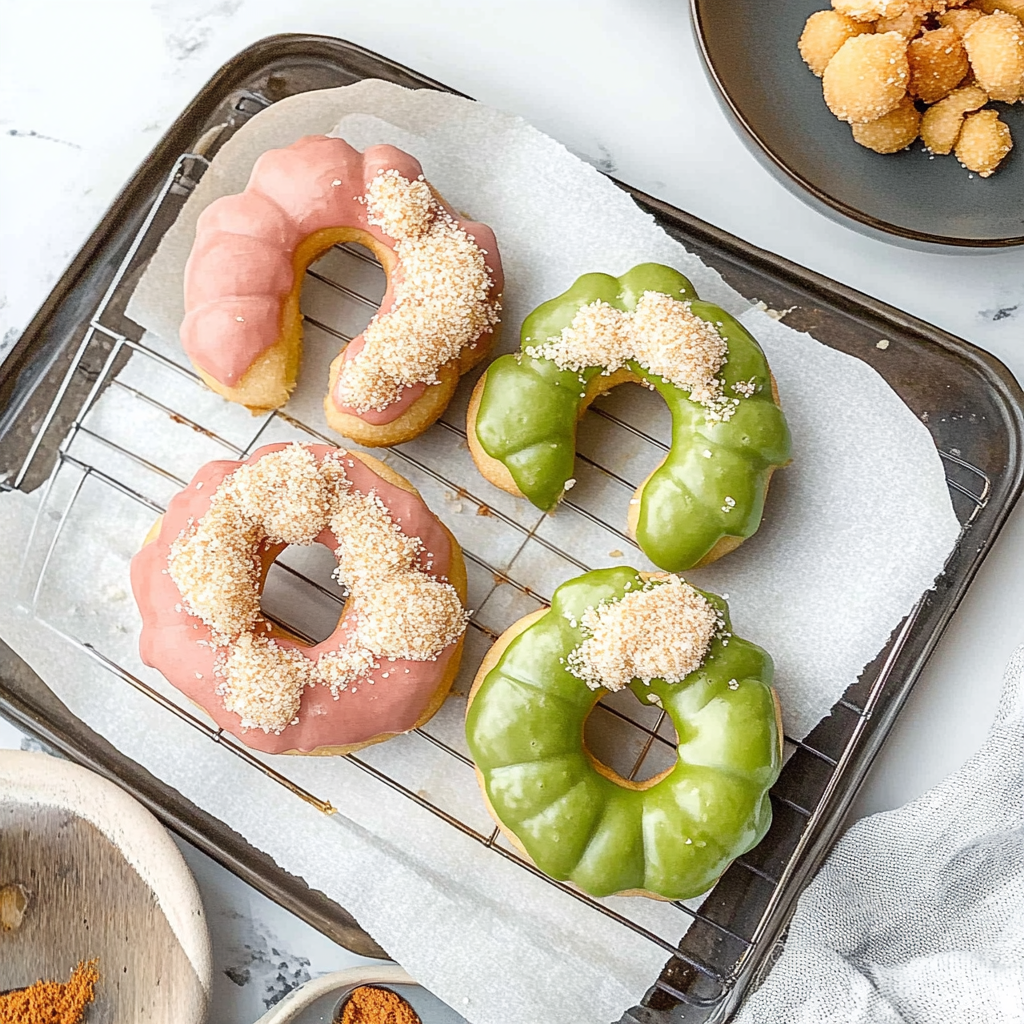 Recipe preparation for mochi donut