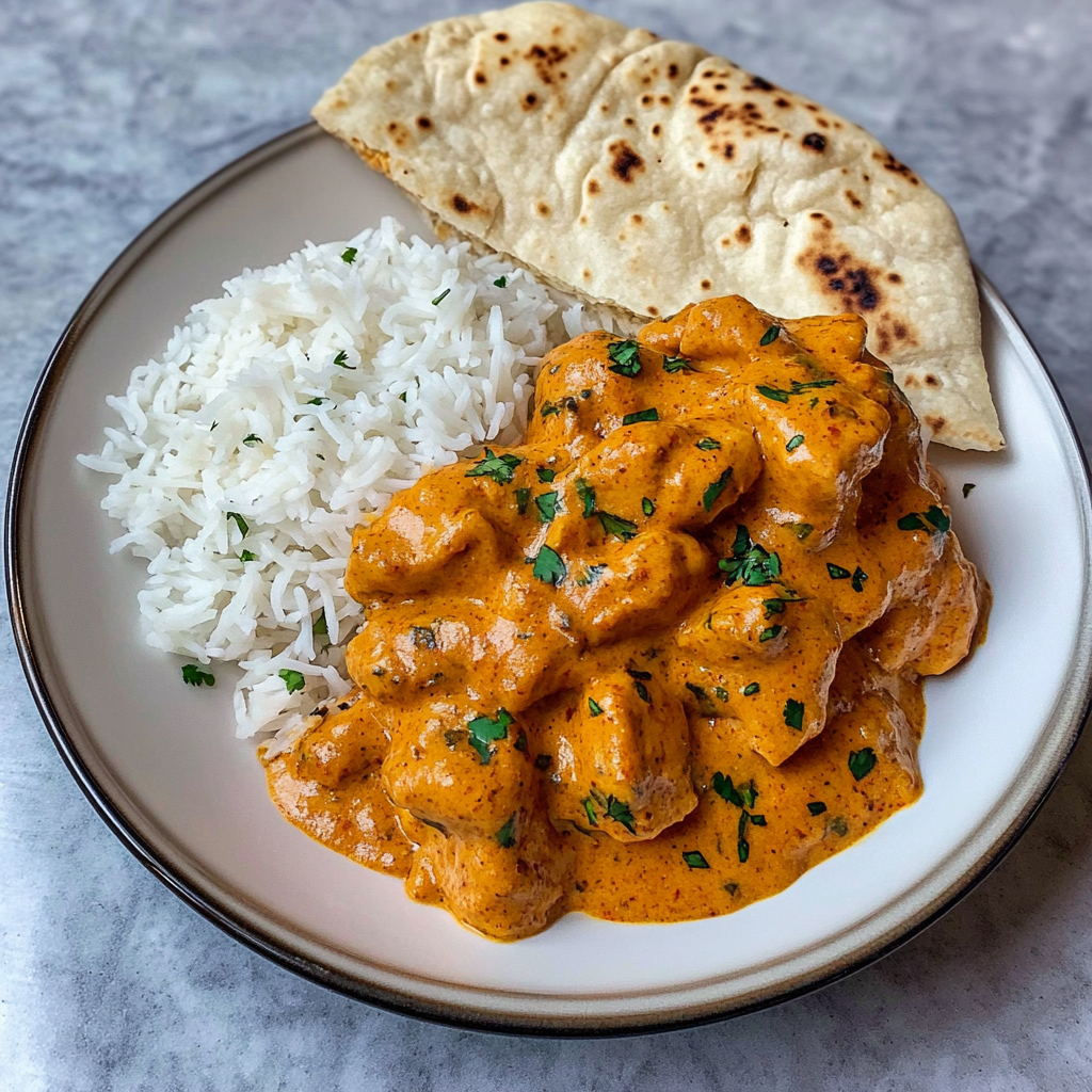 Recipe preparation for Homemade Butter Chicken Recipe