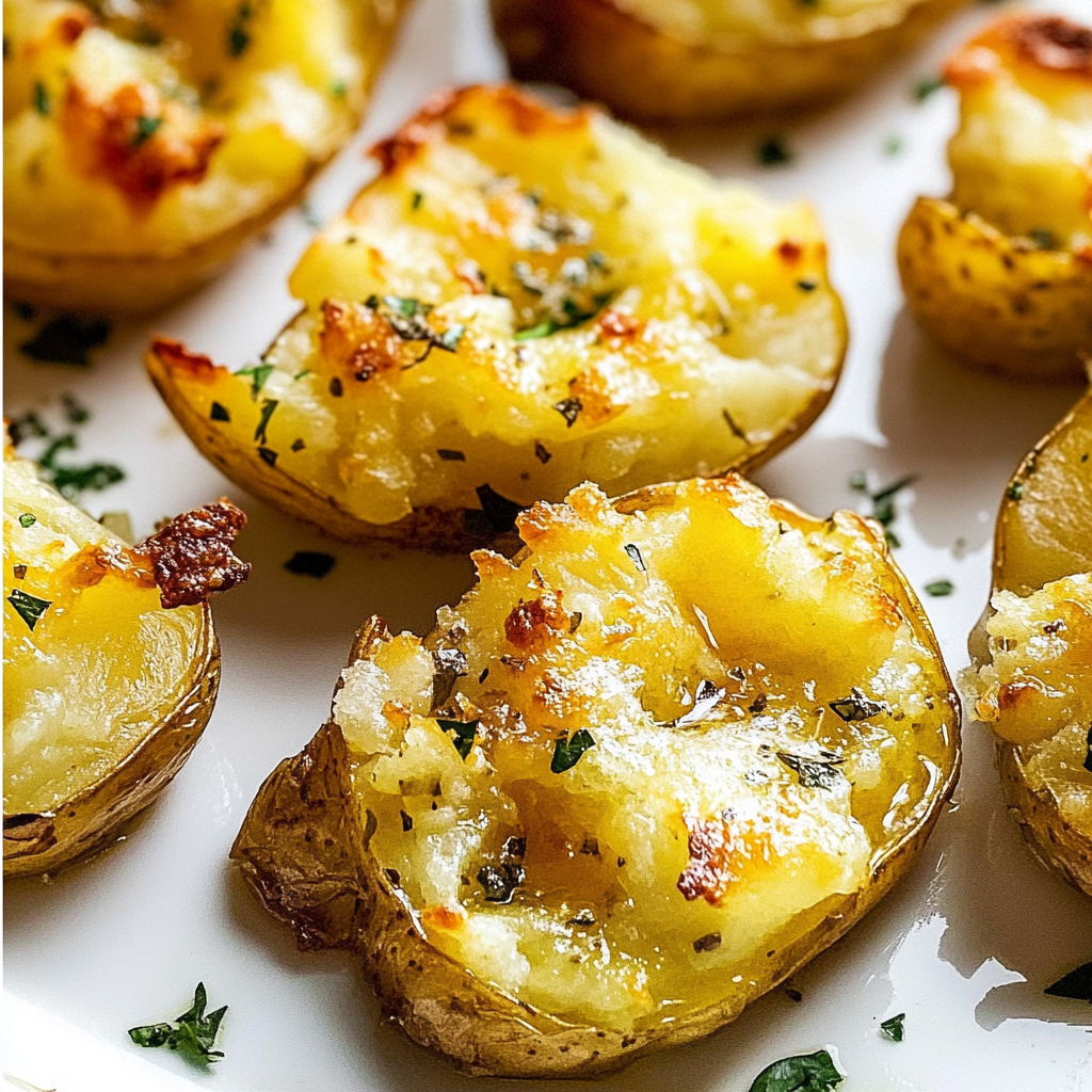 Recipe preparation for Smashed Potatoes