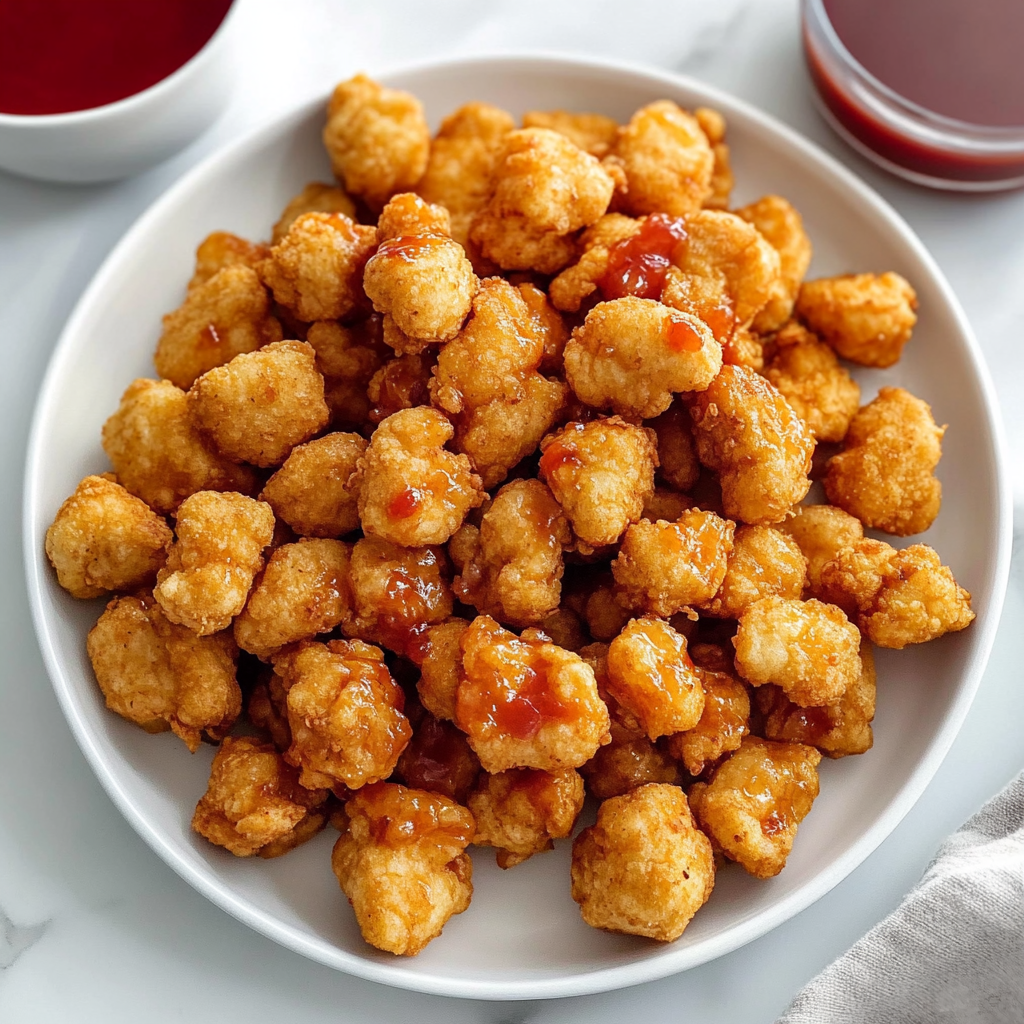 Recipe preparation for Popcorn Chicken