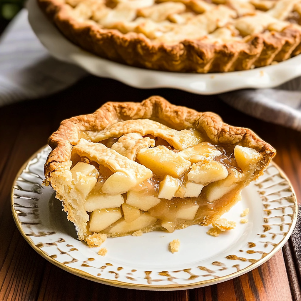 Recipe preparation for Italian Apple Pie