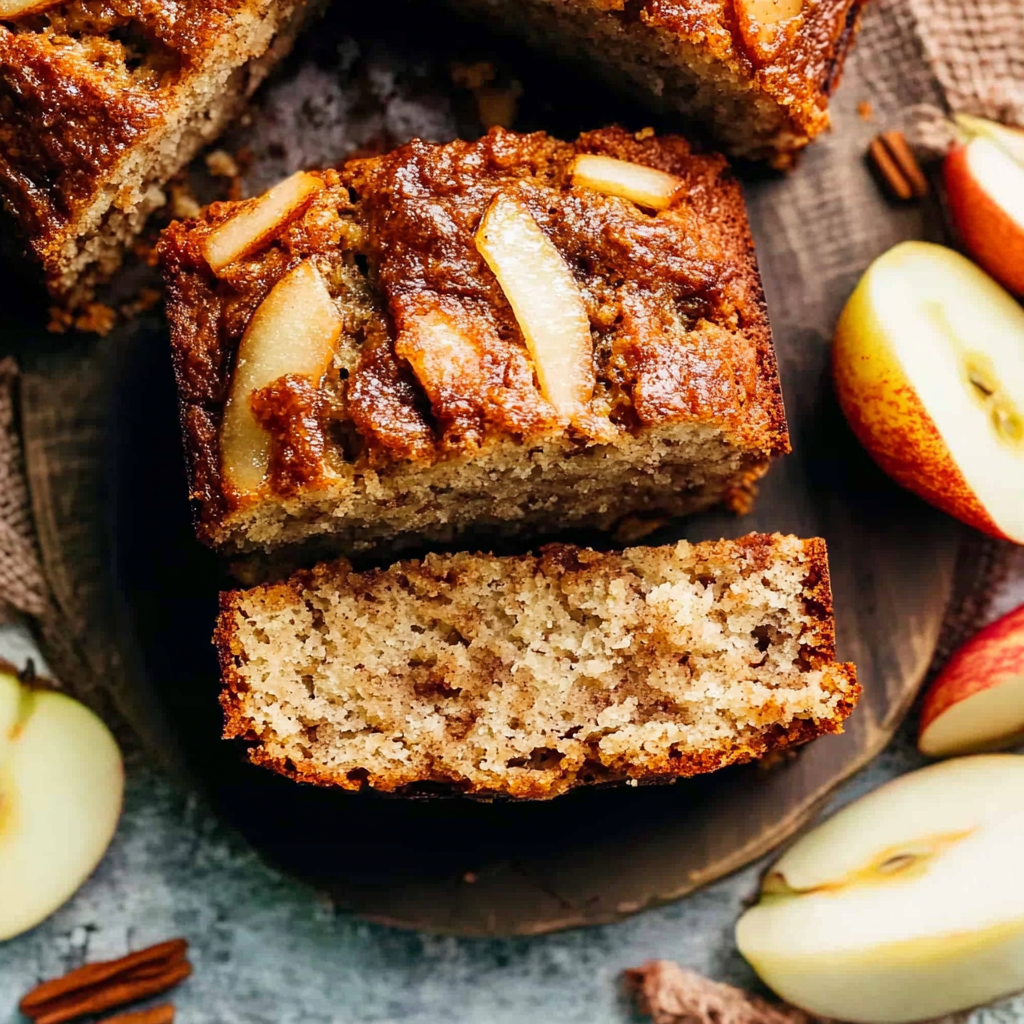 Recipe preparation for Apple Cinnamon Bread