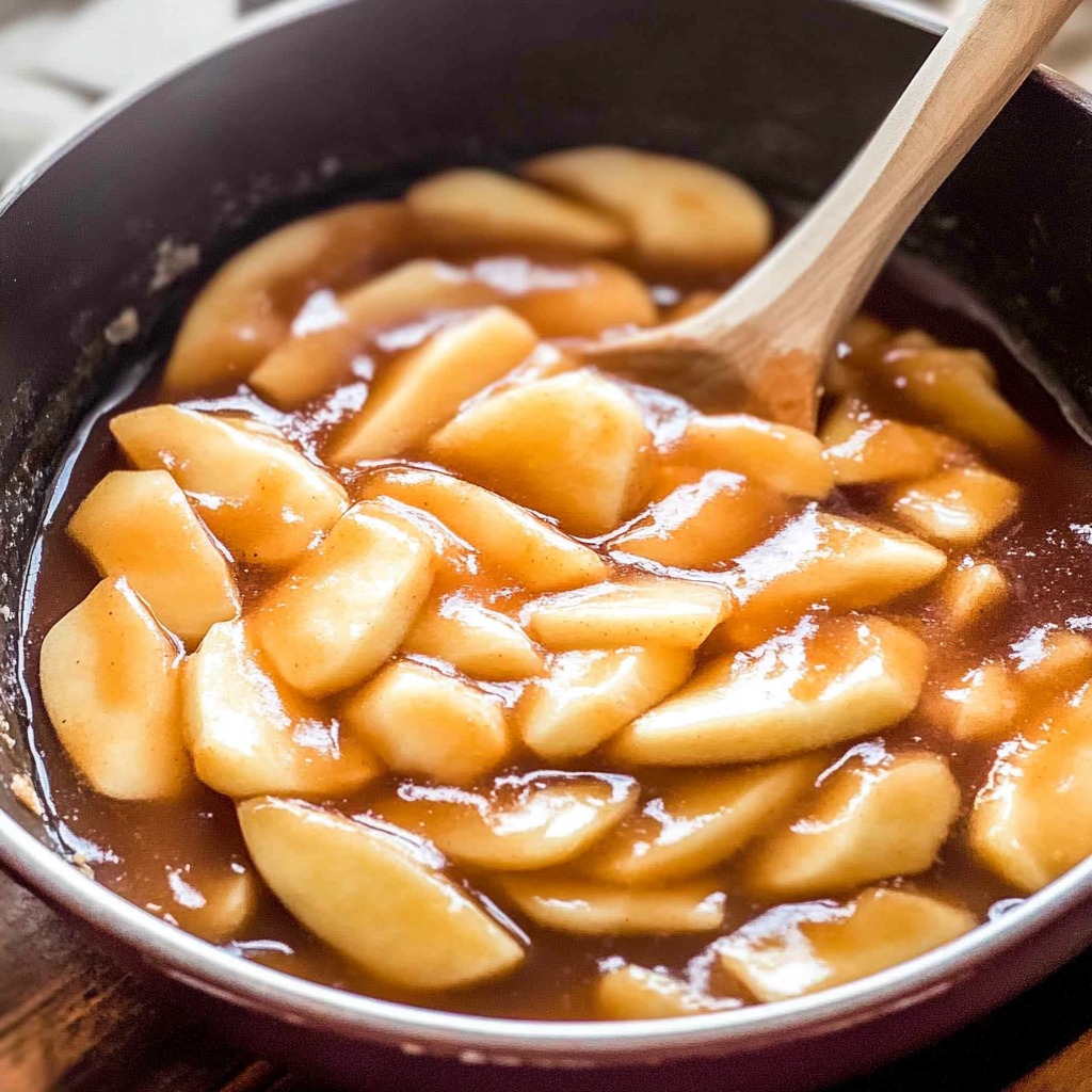 Recipe preparation for Homemade Apple Pie Filling