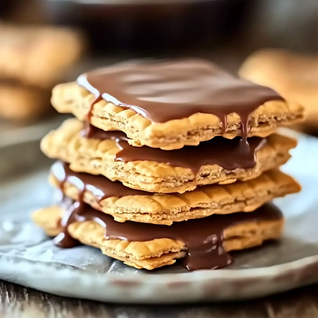 Recipe preparation for Buckeye Graham Crackers