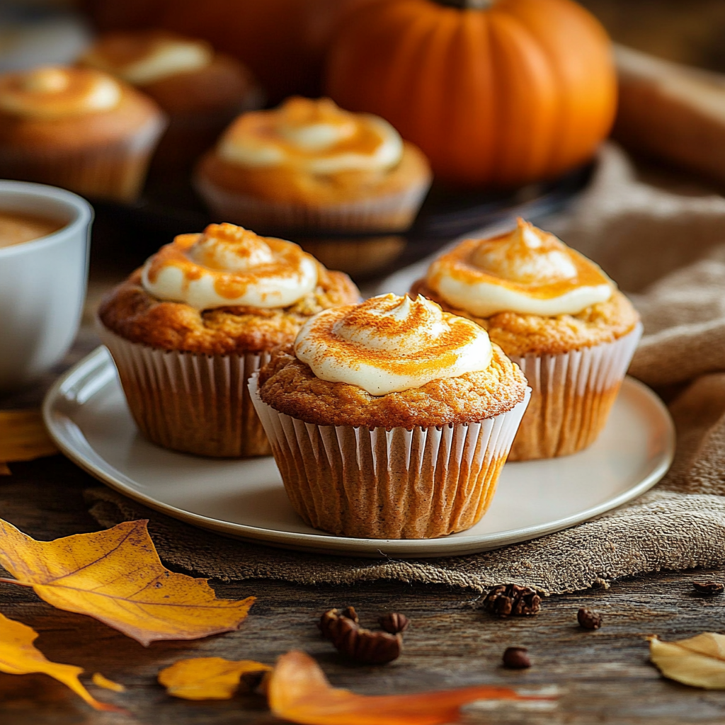Recipe preparation for Best Starbucks Pumpkin Cream Cheese Muffins Recipe