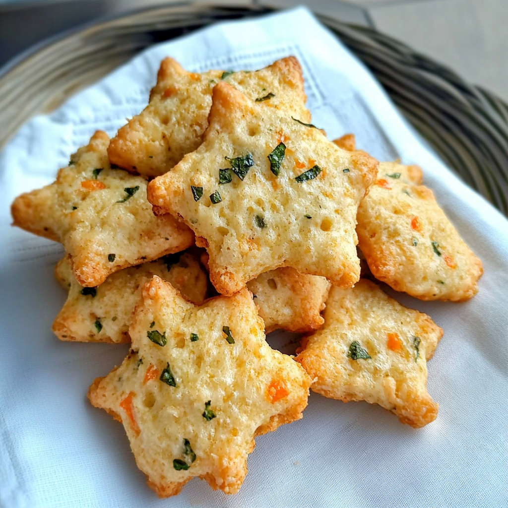 Recipe preparation for Parmesan Cheddar Basil Bites