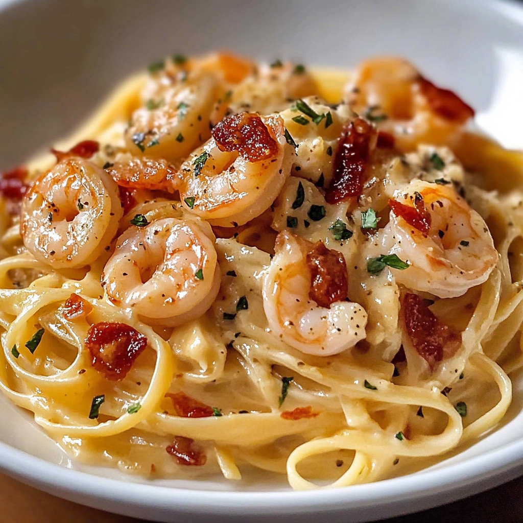 Recipe preparation for Marry Me Shrimp Pasta