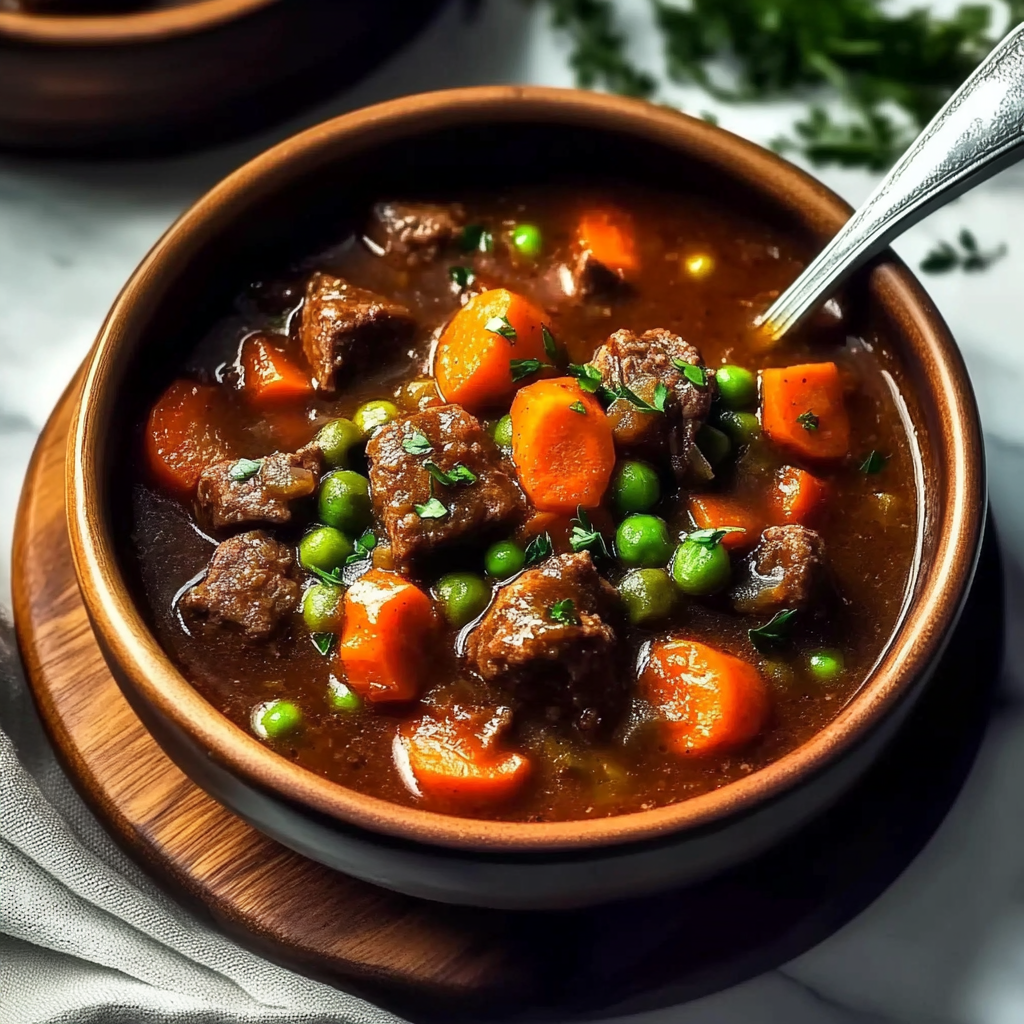 Recipe preparation for Classic Beef Stew
