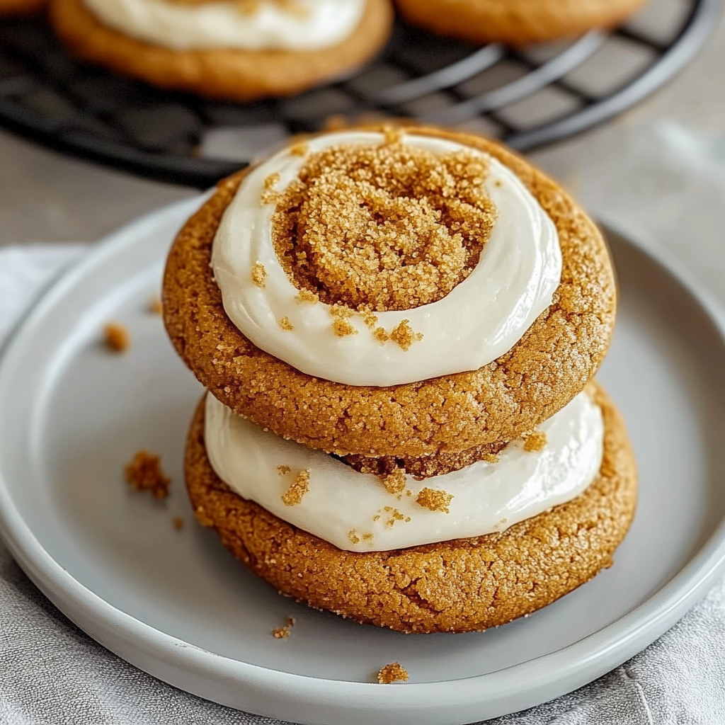 Recipe preparation for Cozy Pumpkin Cheesecake Cookies: A Fall Favorite