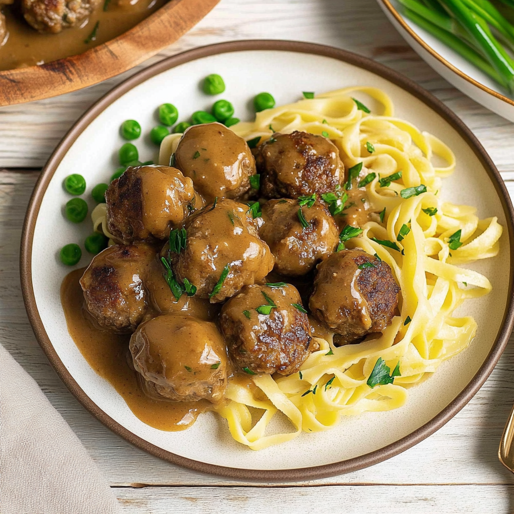 Recipe preparation for Swedish Meatballs
