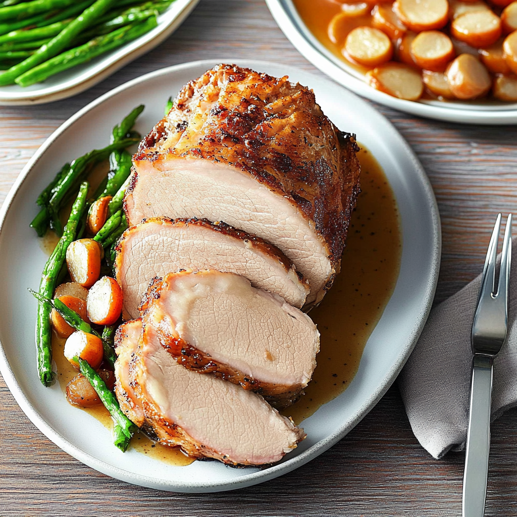 Recipe preparation for Pork Roast