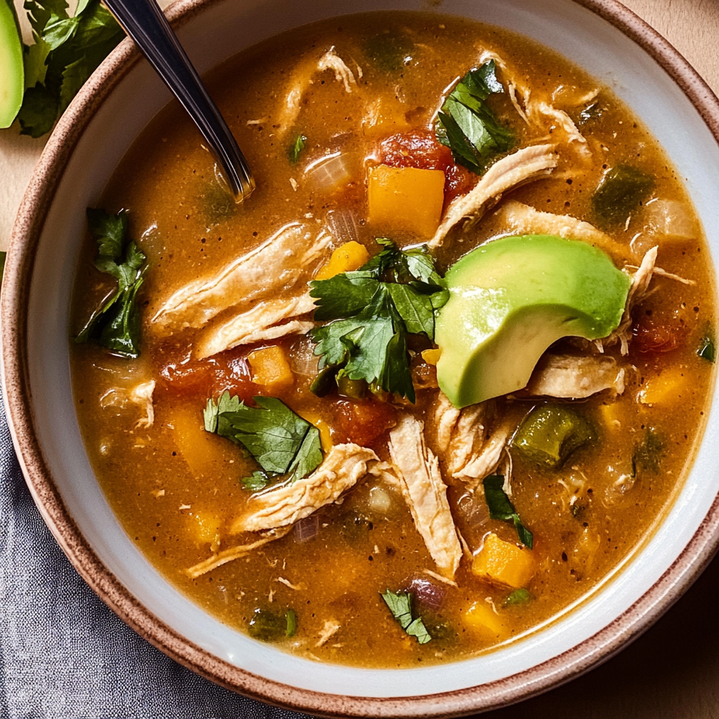 Recipe preparation for Copycat Chick-Fil-A Chicken Tortilla Soup