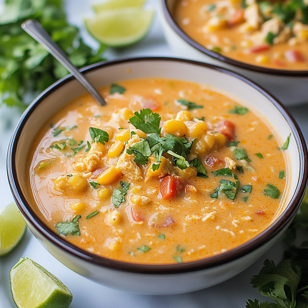 Recipe preparation for Chipotle Chicken Chowder