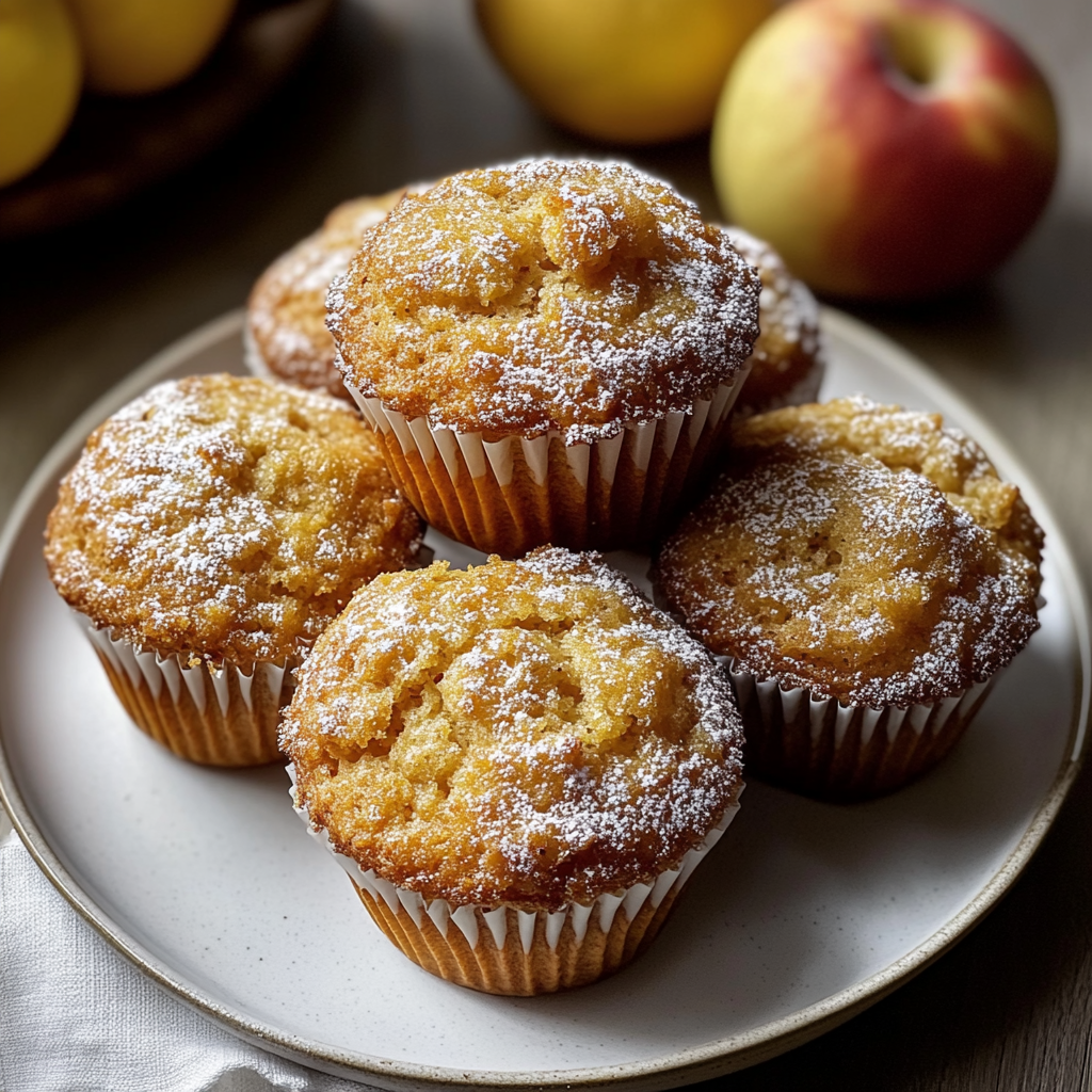 Recipe preparation for Apple Cider Muffins