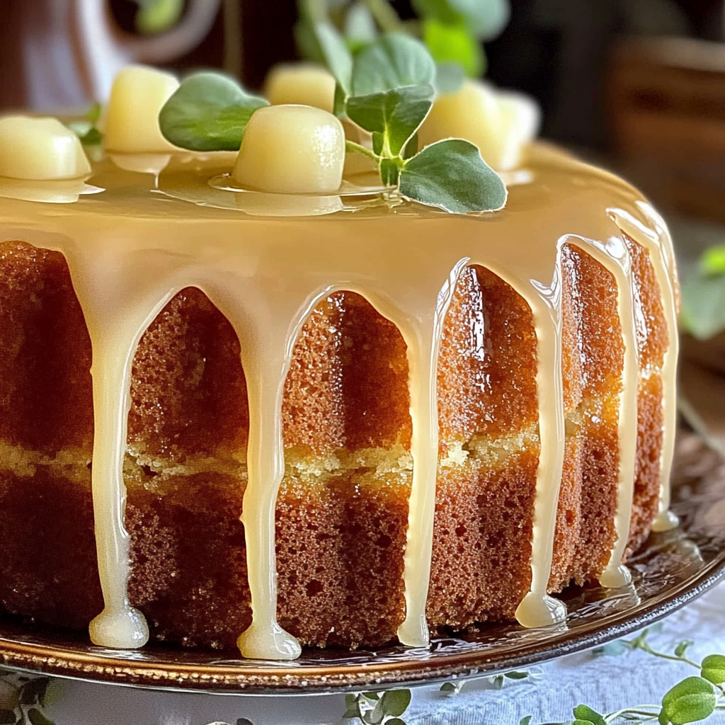 Recipe preparation for Irish Whiskey Cake Recipe