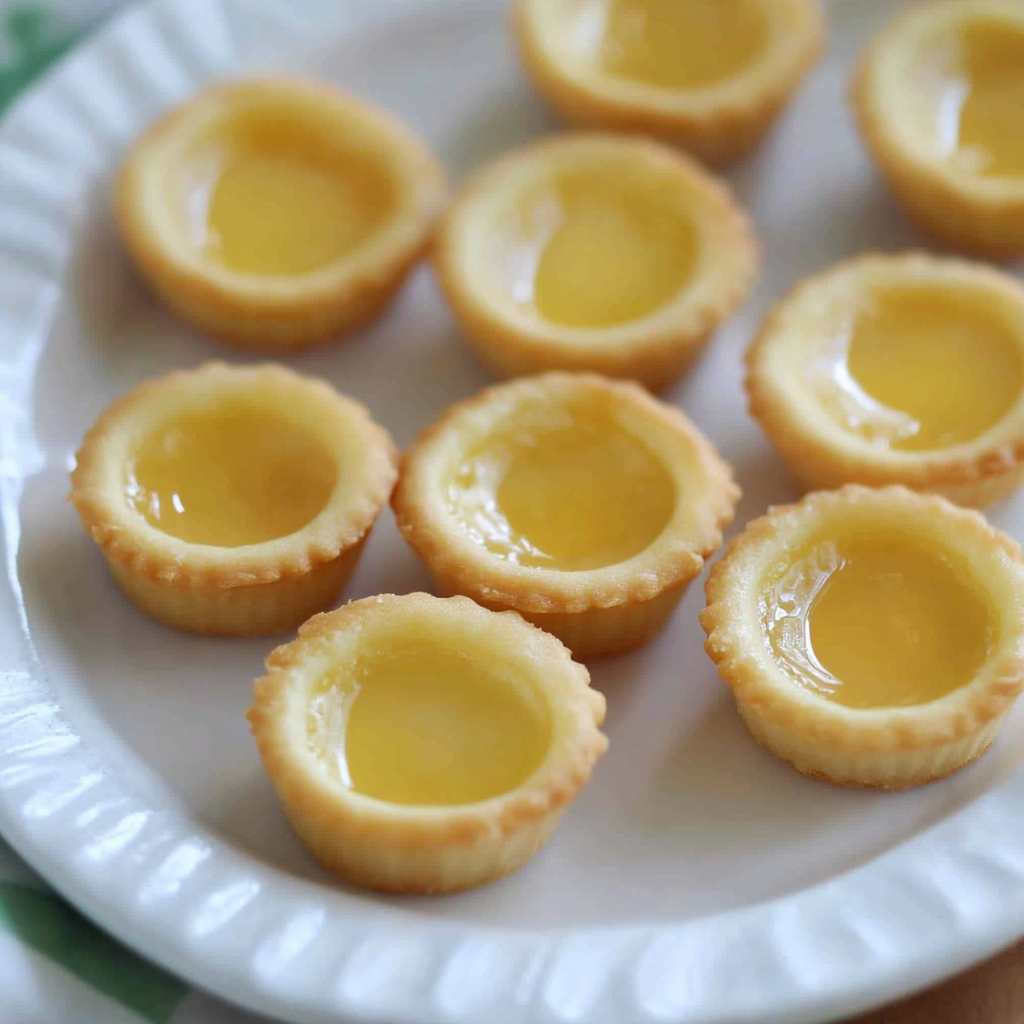 Recipe preparation for Mini Baked Lemon Custard Cups