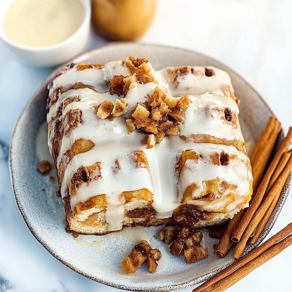Recipe preparation for Cinnamon Roll Pull-Apart Bread with Cream Cheese Drizzle