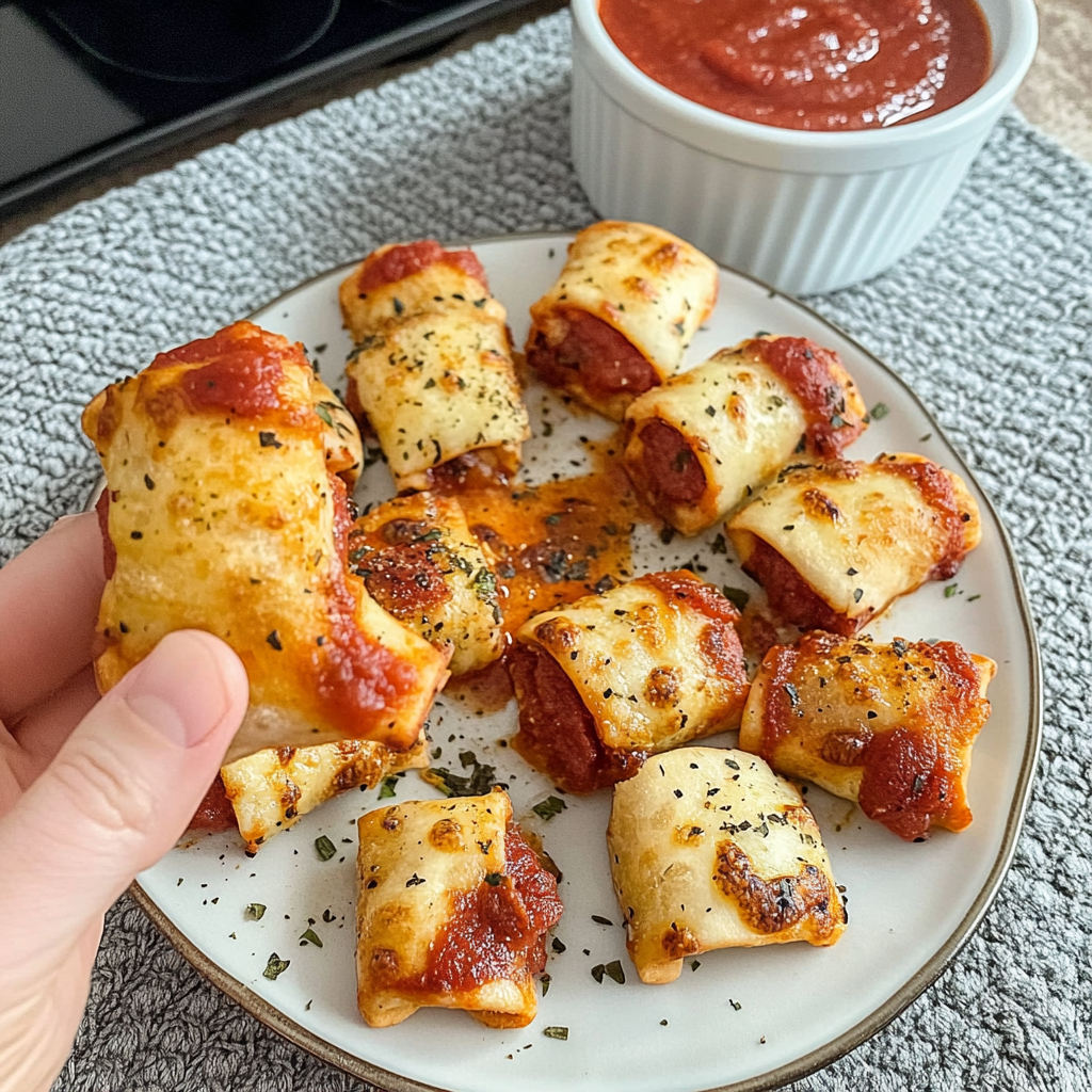 Recipe preparation for Countdown Night Pizza Bites