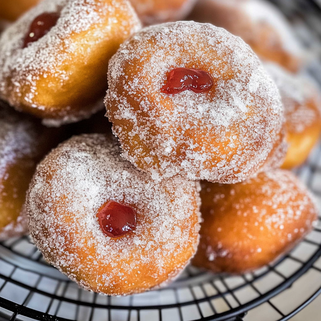 Recipe preparation for Donuts with Smoked Salt