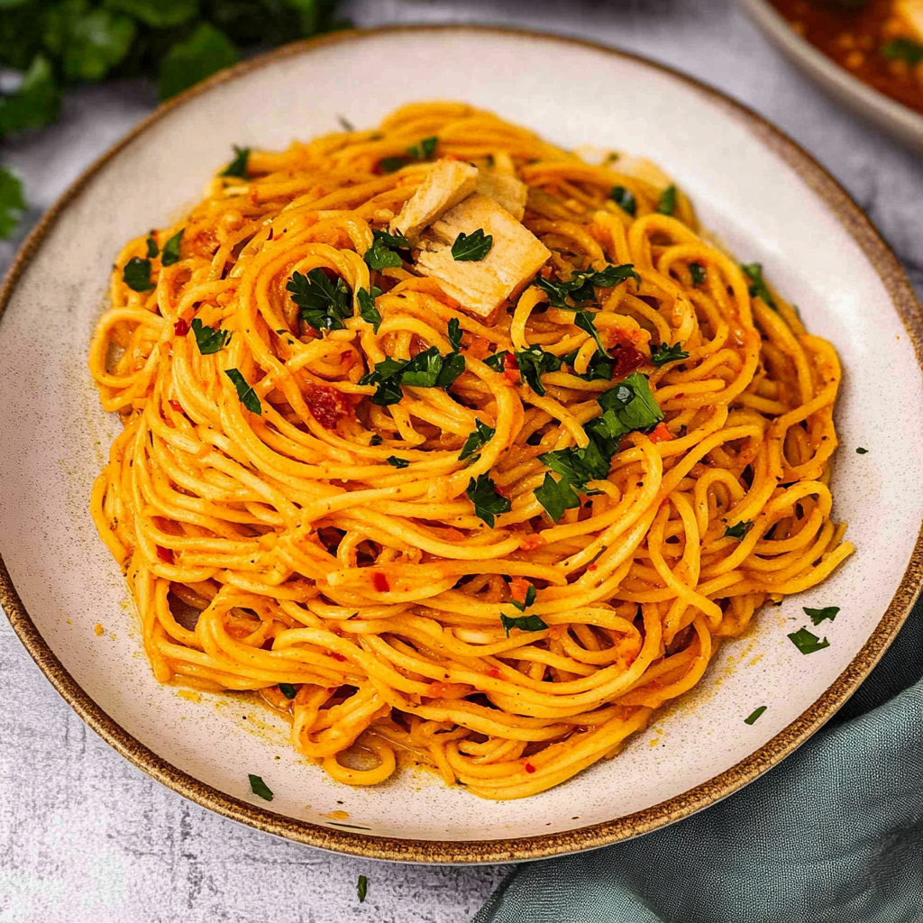 Recipe preparation for Gochujang Butter Ramen