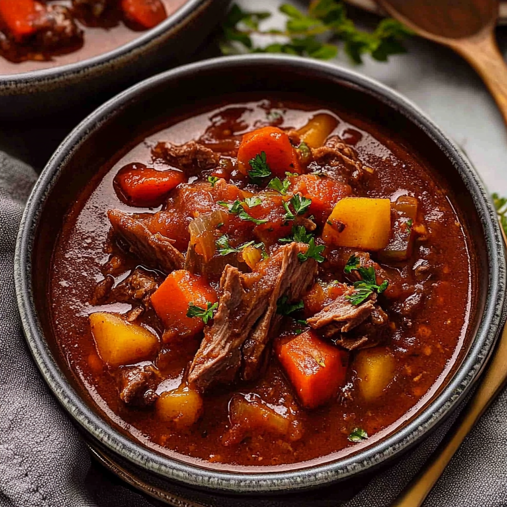 Recipe preparation for Hungarian Goulash