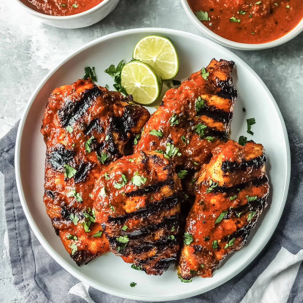Recipe preparation for Smoky Chipotle Chicken