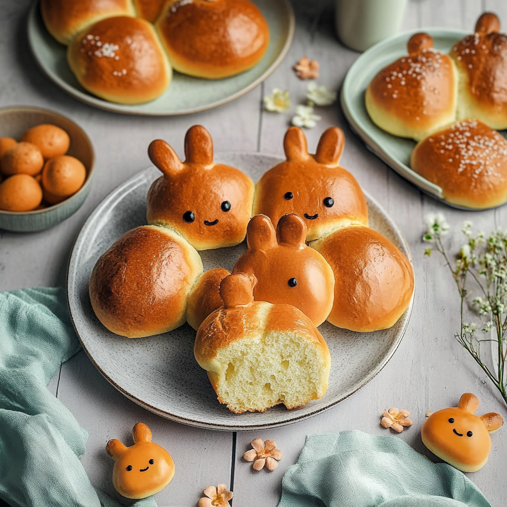 Recipe preparation for Bunny Buns