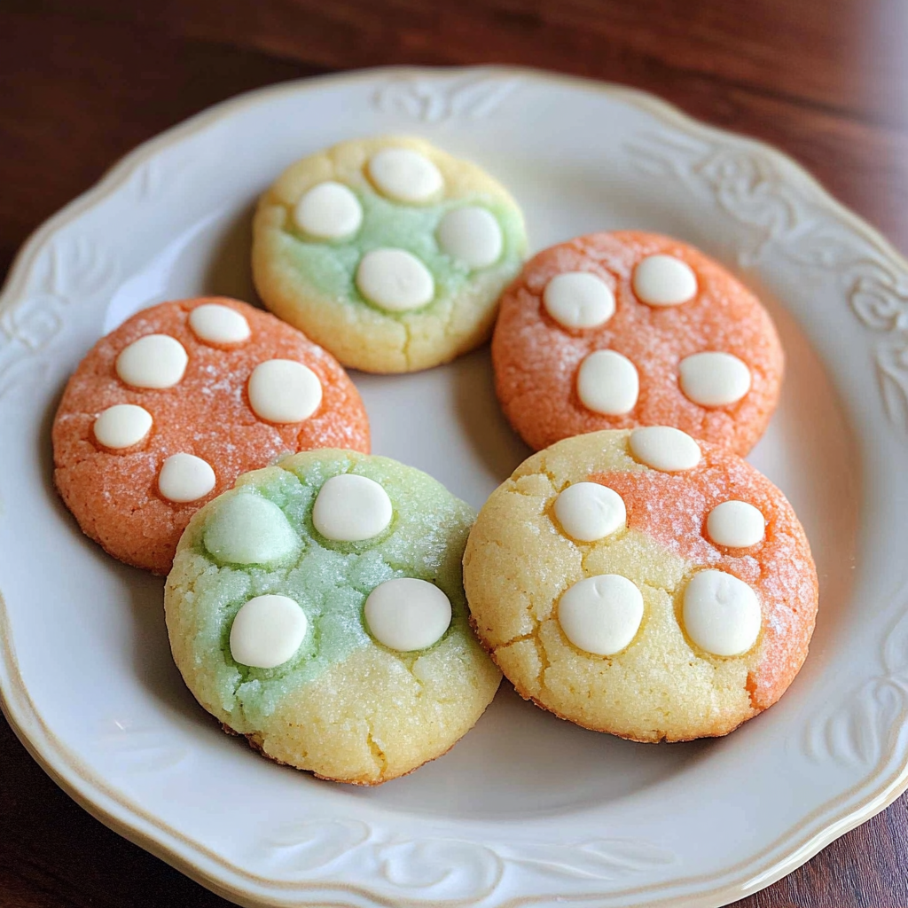 Recipe preparation for Bunny Paw Sandwich Cookies