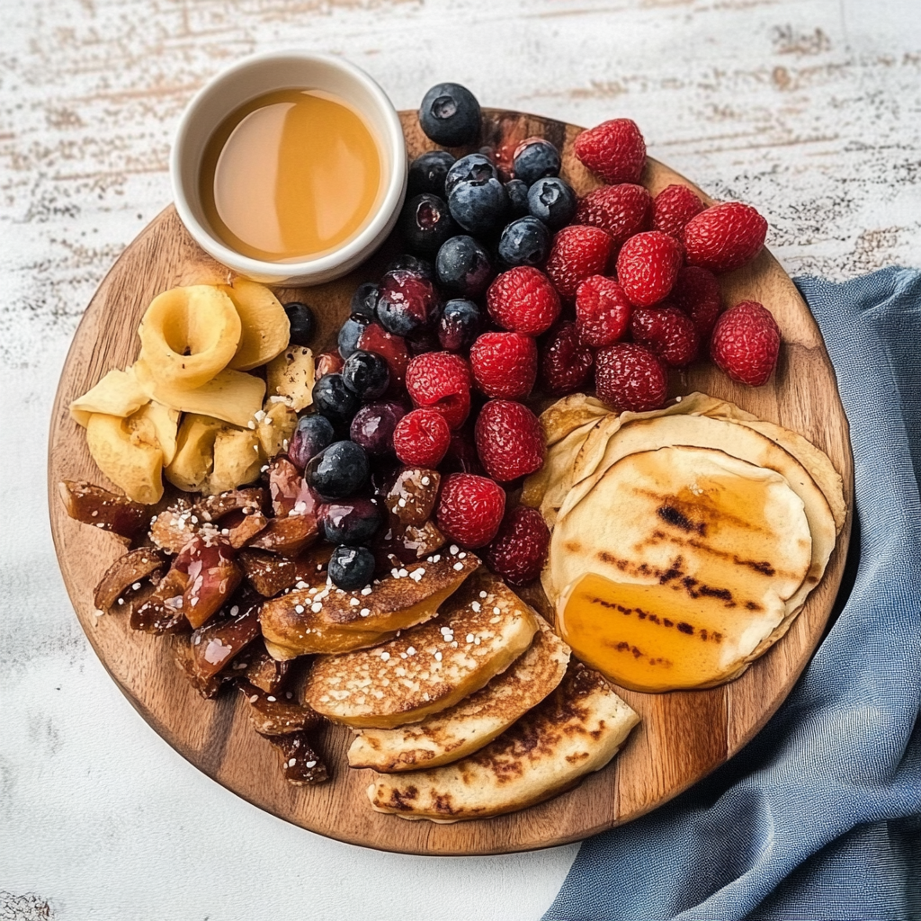 Recipe preparation for High-Protein Breakfast Board